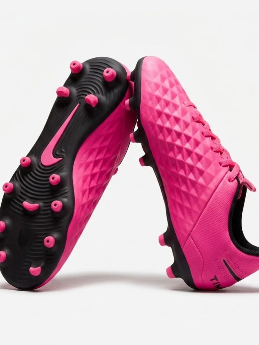 Nike Tiempo Pink Kids Soccer Cleats